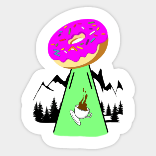 Donut Probe Me! Sticker